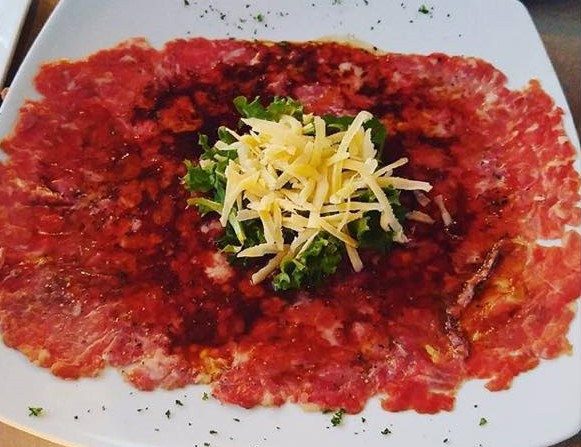 Beef carpaccio