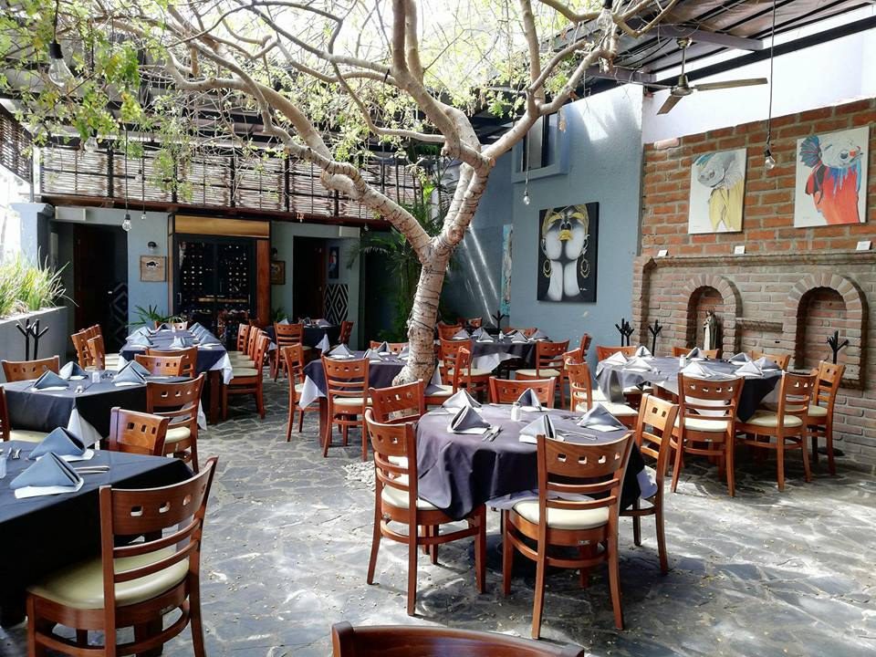 Roasted's terrace